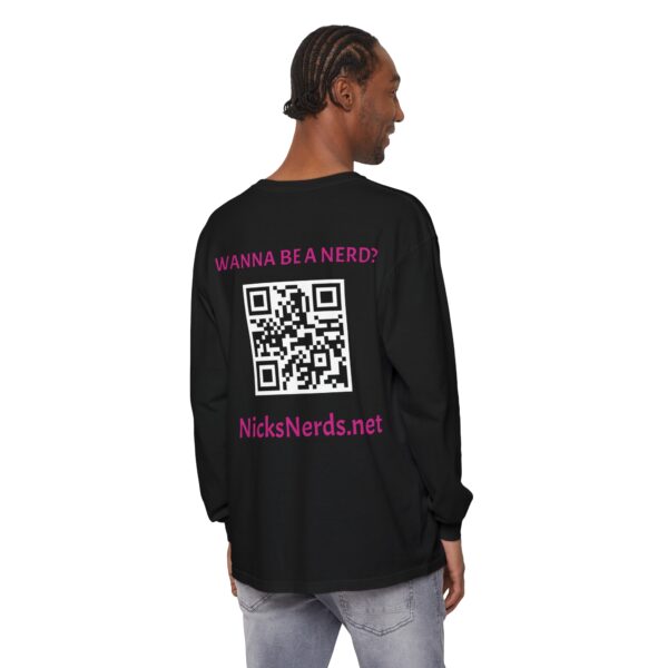 NicksNerds Unisex Garment-dyed Long Sleeve T-Shirt