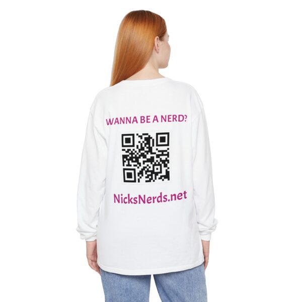 NicksNerds Unisex Garment-dyed Long Sleeve T-Shirt