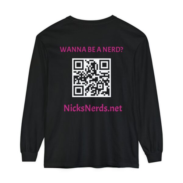 NicksNerds Unisex Garment-dyed Long Sleeve T-Shirt